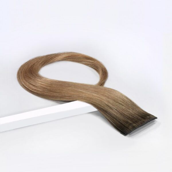 Extensiones naturales con clips INVISIBLE CLIP IN | SEISETA | 8.DB4 ROOTED