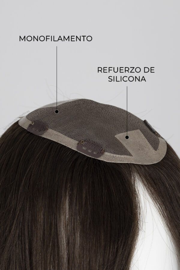 Wise Part | La Maison del Cabello | DARK BROWN 4